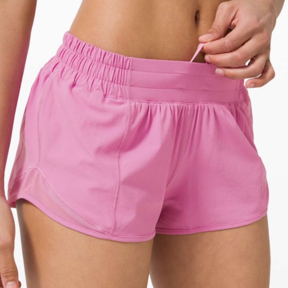 magenta glow lululemon hotty hot shorts